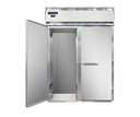 Continental Refrigerator D2FINE Designer Line Extra-High Freezer Roll-In Two-Section Self-Contained Stainless Steel