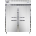 Continental Refrigerator D2RFESNHD Designer Line Refrigerator Freezer Two Section 57W Self Contained Aluminum Stainless Steel