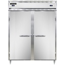 Continental Refrigerator D2RFESNSA Designer Line Refrigerator Freezer Reach In Two Section 57W 22 cu ft Stainless Steel