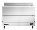 Continental Refrigerator MC5NSSS Milk Cooler 58 inch Single Access Forced Air Cooling Stainless Steel Interior