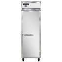 Continental Refrigerator 1FSN Freezer Reach In One Section Stainless Steel Aluminum Interior Full Height Solid Door