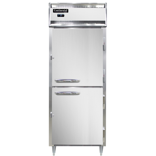 Continental Refrigerator D1FENHD Designer Line Wide Freezer Reach In 28-1/2W One Section Self Contained Refrigeration