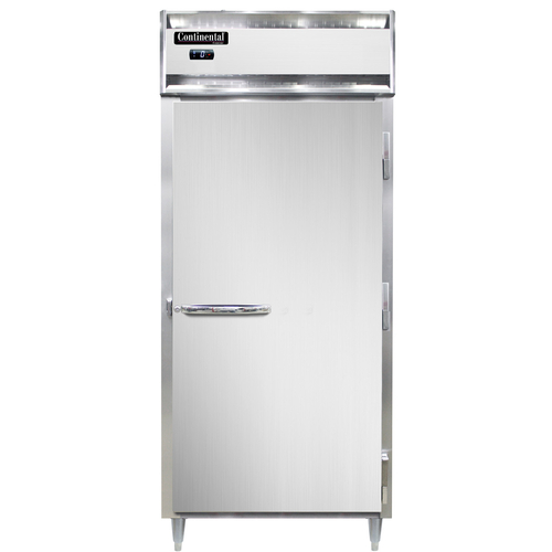 Continental Refrigerator D1FXNSA Designer Extra-Wide Freezer Reach-In 36-1/4 inch Stainless Steel One-Section