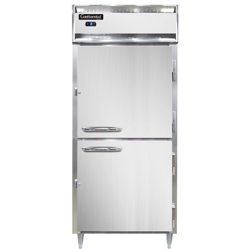 Continental Refrigerator D1FXSNSSHD Designer Extra-Wide Freezer Reach-In 36-1/4 inch Stainless Steel One-Section