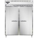 Continental Refrigerator D2FESNSA Designer Line Wide Freezer 57 inch Two Section Stainless Steel Self Contained