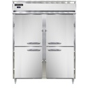 Continental Refrigerator D2FESNSAHD Designer Line Wide Freezer 57 inch Two Section Stainless Steel Self Contained