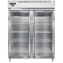 Continental Refrigerator D2RENGD Designer Line Wide Refrigerator 57 inch Two Section Self Contained Aluminum Stainless Steel