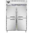 Continental Refrigerator D2RSNSAHD Designer Line Refrigerator Two Section Stainless Steel Reach In