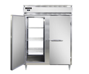 Continental Refrigerator D2RFENSSPT Designer Line Refrigerator Freezer Pass-Thru 57W Two-Section Stainless Steel