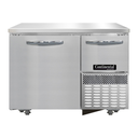 Continental Refrigerator RA43SN-U Undercounter Refrigerated Base 43W Stainless Steel Doors Electronic Control