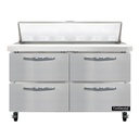 Continental Refrigerator SW48N12-D Sandwich Unit 48W 134 cu ft capacity with drawers and stainless steel top
