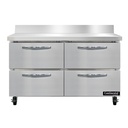 Continental Refrigerator SW48NBS-D Work Top Refrigerator 48W 13.4 cu ft Capacity Stainless Steel Top with Drawers