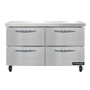 Continental Refrigerator SW48N-D Work Top Refrigerator 48W 13.4 cu ft Stainless Steel Flat Top with Drawers