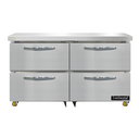 Continental Refrigerator D48N-U-D Designer Line Undercounter Refrigerator 48 inch Two Section with Drawers