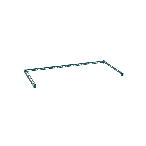 Metro SF55N3K3 Super Erecta Three-Sided Double Snake Frame, Metroseal Green Epoxy, 24" x 48"