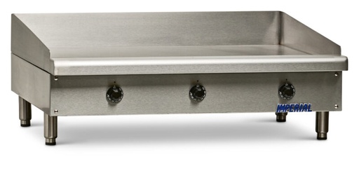Imperial Range ITG-36 Griddle Countertop Gas 36W x 24D Cooking Surface 1 Thick Steel Plate 90 BTU