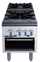 Blue Air Commercial Refrigeration BLSP2 Stock Pot Range with High-Performance Burners and Durable Construction