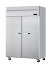 Blue Air BSR49T-HC Commercial Stainless Steel Refrigerator with 2 Solid Doors and Energy Efficient Design