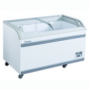Blue Air BCF56-HC 56-Inch Commercial Chest Freezer with High-Efficiency Cooling and Lockable Lid