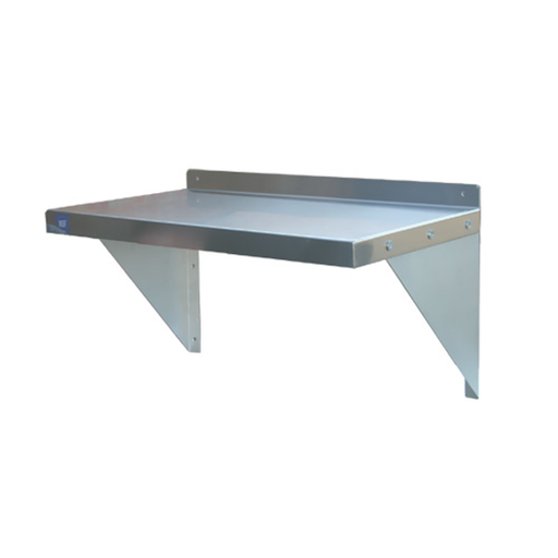 Blue Air WS1448 Stainless Steel Wall Shelf 48 Inch Heavy-Duty Commercial Storage Solution