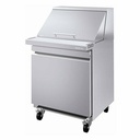 INFRICO IRT-UC27PMT One Section Megatop Sandwich/Salad Prep Table