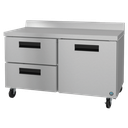 Hoshizaki WR60B-D2 Steelheart Series Worktop Refrigerator 60 inch 17.55 cu ft self-contained rear mounted refrigeration