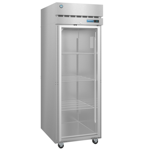 Hoshizaki R1A-FG Steelheart Series Refrigerator Reach-In One Section 23.1 Cu Ft Top Mounted Self Contained System