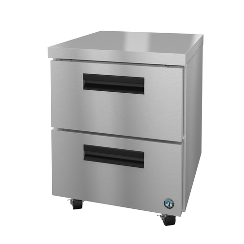 Hoshizaki UF27B-D2 Steelheart Series Undercounter Freezer 72 cu ft Stainless Steel Drawers R290 Refrigerant