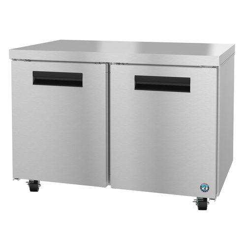 Hoshizaki UF48B Steelheart Series Undercounter Freezer 48 inch 1366 cu ft Stainless Steel 2 Section