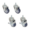 Hoshizaki HS-3586 Casters 6 inch set of 4 for easy mobility and convenience