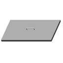 Hoshizaki HS-5072 Stainless Steel Lift-Off Cover Flat for 8 Pan Top Opening