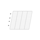 Hoshizaki HS-5151 Epoxy Coated Wire Shelf for Pizza Prep Tables