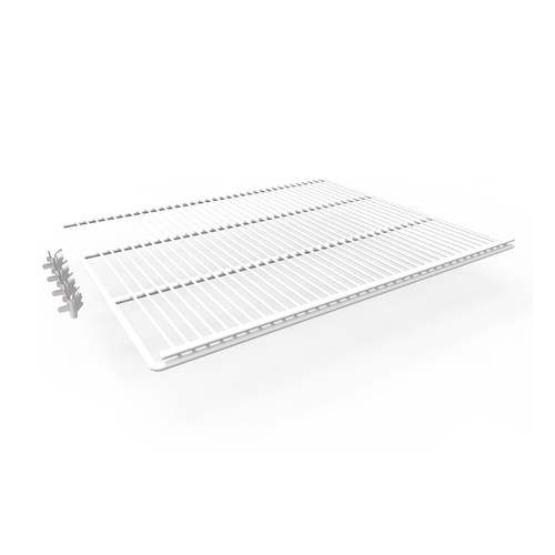 Hoshizaki HS-5316 Additional Epoxy Coated Shelf includes 4 stainless steel pilaster clips for RM-10