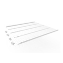 Hoshizaki HS-5317 Additional Epoxy Coated Shelf with 4 Stainless Steel Pilaster Clips for RM-26