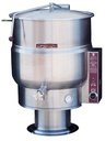Crown Steam EP-40 Stationary Kettle Electric 40 Gallon Capacity 2/3 Jacket Thermostatic Control 316 Stainless Steel