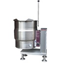 Crown Steam EC-20T Tilting Kettle Electric Floor Model 20 Gallon Capacity 2/3 Jacket Solid State Thermostat Safety Valve