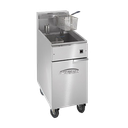Imperial Range IFS-50-EU Electric Floor Fryer 50 lb Capacity Tilt-Up Elements Snap Action Thermostat Stainless Steel