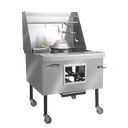 Imperial Range ICRA-2 Wok Range Gas 60 Inch 2 Burners Water Cooled Top Built In Drain System