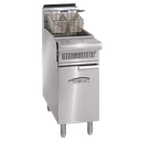 Imperial Range IHR-F2525 Spec Series Heavy Duty Range Match Fryer Gas Floor Model 25 lb Capacity Dual Tank