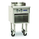 Imperial Range ISP-18-W Gas Wok Range 18 Inch Tempura Burner Stainless Steel 90000 BTU NSF ETL Sanitation