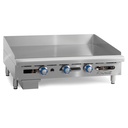 Imperial Range ITG-72 Griddle Countertop Gas 72W x 24D Cooking Surface 1 Thick Steel Plate 6 Burners 180000 BTU
