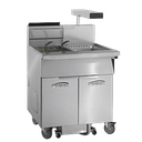 Imperial Range IFSCB575-OP Gas Fryer Floor Model 75 lb Capacity Open Pot Built-in Filter System