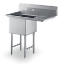 Steel Works SWS1C162012-24R-318 Sink, (1) One Compartment