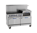 Imperial Range IR-2-G48-CC Pro Series Restaurant Range Gas 60 Inch with 2 Open Burners and 48 Inch Griddle