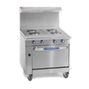 Imperial Range IHR-GT24-2-E-C Spec Series Heavy Duty Electric Range 36 Inch with Griddle and Convection Oven