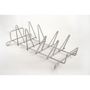 Alto-Shaam SH-23619 Chicken Rack 8 Chicken Capacity Stainless Steel Fits Inside Full Size Hotel Pan Oven Holds 3 Racks