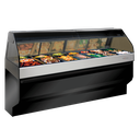 Alto-Shaam ED3SYS-96 Heated Display Case 96 inch Full Service 7 Pan Sections Halo Heat Technology