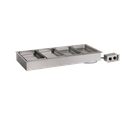Alto-Shaam 400-HWI/D6 Halo Heat Hot Food Well Unit Drop-In Electric 4 Pan Capacity Stainless Steel EcoSmart