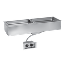 Alto-Shaam 200-HWIS/D6 Halo Heat Hot Food Well Unit Drop-In Electric 44-3/8W x 14-15/16D 2 Pan Capacity