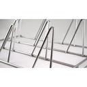 Alto-Shaam SH-22634@720 Chicken Rack 10 Chicken Capacity Stainless Steel Fits in Side Racks Oven Holds 4 Racks for 7-20